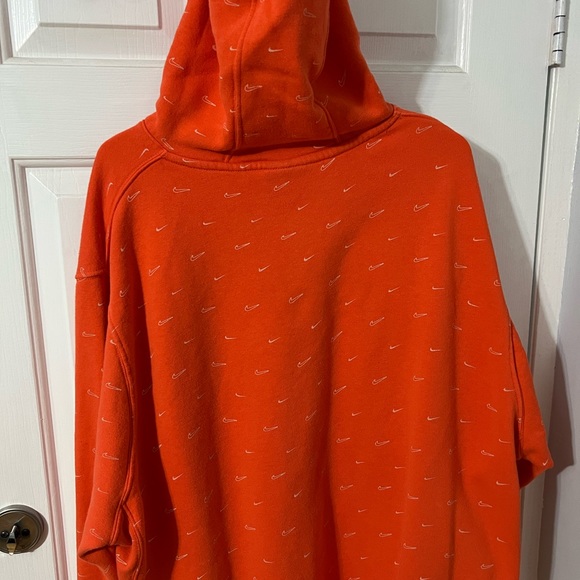 Mens XXL orange Nike hoodie - Picture 2 of 3